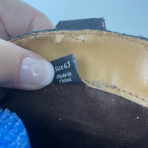 Dolce Vita DV Gray Suede Side Zip Heeled Boots size 6.5 M - Picture 7 of 17